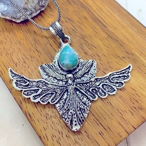 Luna Moth Amulet